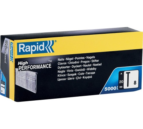 RAPID тип 300, 20 мм, 5000 шт, закаленные супертвердые гвозди (40100533) RAPID тип 300, 20 мм, 5000 шт, закаленные супертвердые гвозди (40100533)