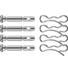 ЗУБР 6х41 мм, 4шт., срезные штифты для снегоуборщиков (N000-039-589)