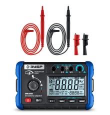 ЗУБР ММ-5000 цифровой мегаомметр, Профессионал (59847)