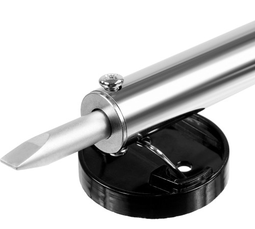 STAYER PROTerm, 80 Вт, в наборе: припой + подставка, 2 К рукоятка, клин, электропаяльник, Professional (55300-80)