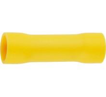 СВЕТОЗАР 4 - 6 мм2, желтая, 48 А, 10 шт, соединительная изолированная гильза (49450-60)