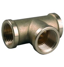 GENERAL FITTINGS внутренняя резьба 1″, латунь, тройник (51055-1)