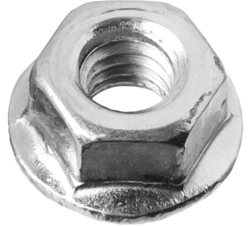 ЗУБР DIN 6923, кл. пр. 6, M4, цинк, 5 кг, гайка с фланцем (303630-04)