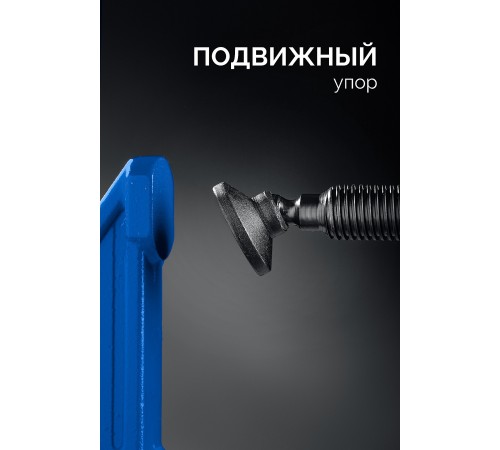 ЗУБР ПСС-100, 100 мм,чугунная струбцина тип С (G-образная), Профессионал (32245-100)