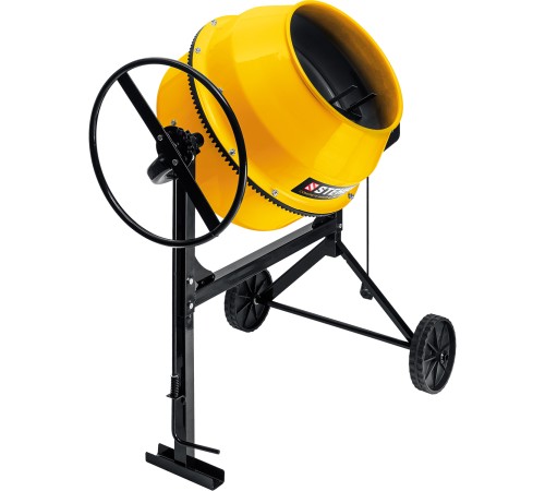 STEHER 120 л, 550 Вт, бетоносмеситель с полиамидным венцом (CM-120)