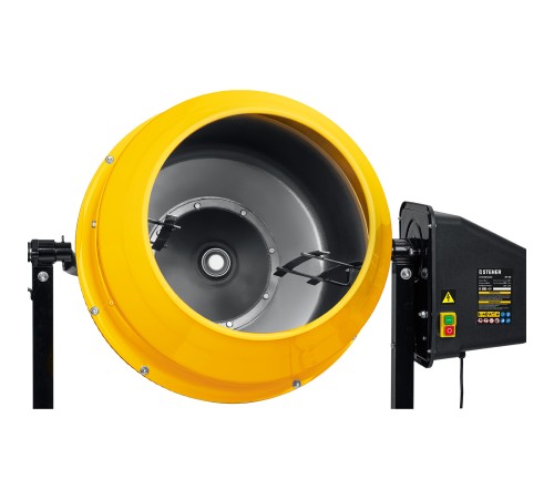 STEHER 120 л, 550 Вт, бетоносмеситель с полиамидным венцом (CM-120)