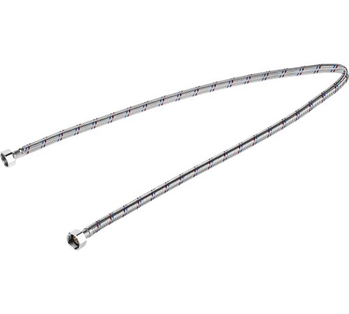 ЗУБР 1/2″, 1 м, гайка-гайка, гибкая подводка для воды (51005-G/G-100)