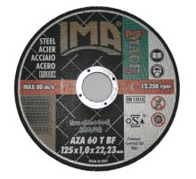 Абразивный отрезной круг IMA METAL/INOX 125х1,0х22,23мм AZA60T