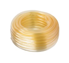 Шланг поливочный Силикон однослойный 3/4 дюймов, 25м (прозрачный) Вихрь