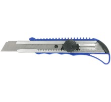 Нож технический пластиковый 18 мм, вращающийся прижим MOS