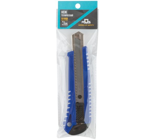 Нож технический пластиковый 18 мм MOS