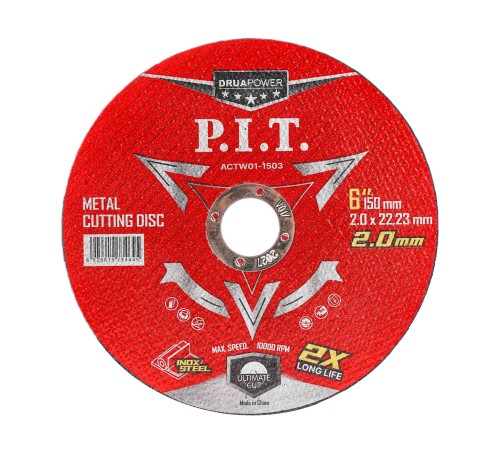 Диск отрезной по металлу P.I.T. ACTW01-1503