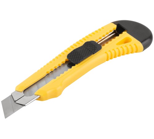 Нож технический 18 мм усиленный пластиковый FIT IT