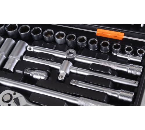 Набор инструментов, 1/2", 1/4", CrV, в кейсе 151 предмет Вихрь