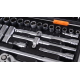 Набор инструментов, 1/2", 1/4", CrV, в кейсе 151 предмет Вихрь