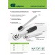 Ключ-трещотка 1/2", 45 зубьев, с быстрым сбросом, CrV, хром Сибртех