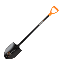 Штыковая лопата Вихрь с изогнутой тулейкой, металлический черенок