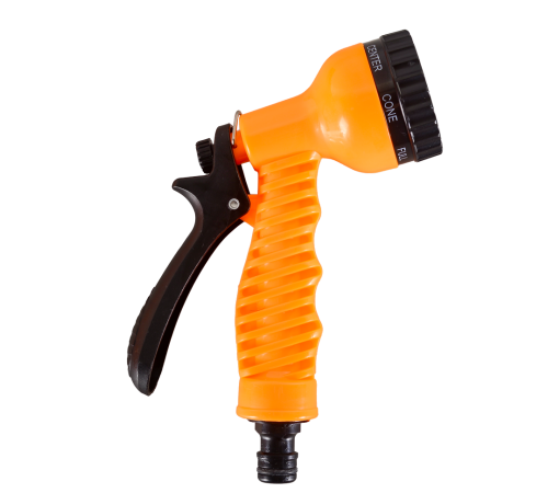 Набор для полива с растягивающимся шлангом 50м Вихрь