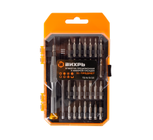 Отвертка Вихрь прецизионная с набором насадок, 31 предмет в кейсе