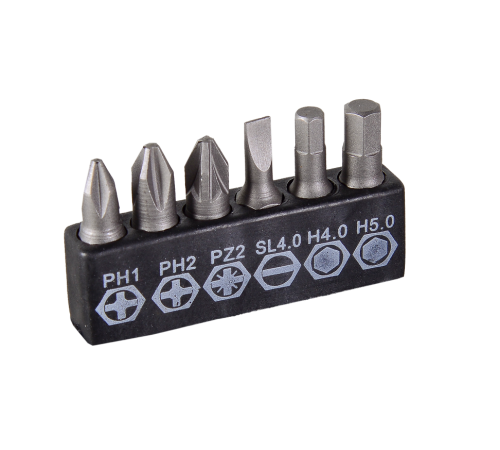 Отвертка Вихрь со сменными битами 6 шт