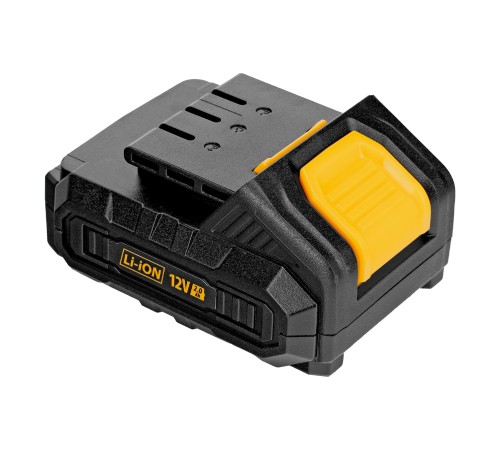 Дрель-шуруповерт аккумуляторная CDL-12-02BM, Li-Ion, 12 В, 2 акк.// Denzel