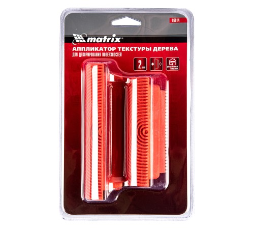 Аппликатор текстуры дерева, 2 предмета Matrix Аппликатор текстуры дерева, 2 предмета Matrix