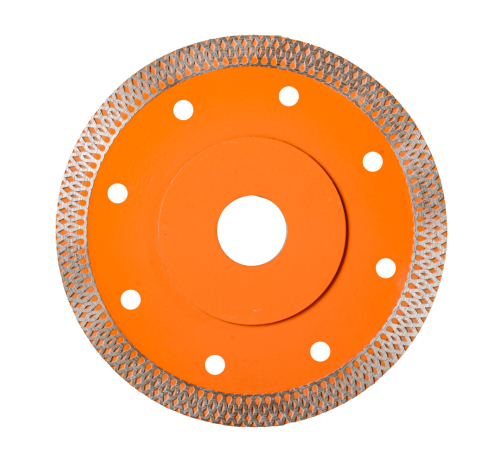 Диск алмазный, сплошной 125 х 22.2 мм, тонкий, сухая/мокрая резка Вихрь