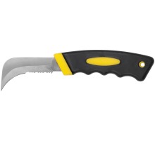 Нож для напольных покрытий, нерж.сталь, прорезиненная ручка FIT IT