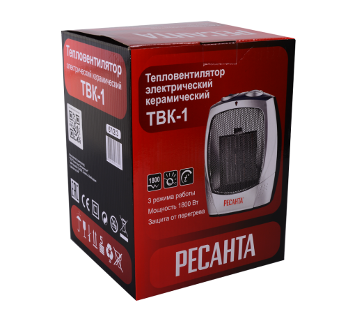 Тепловентилятор РЕСАНТА ТВК-1