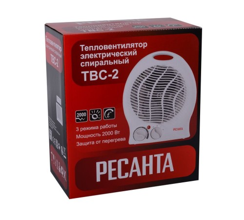 Тепловентилятор РЕСАНТА ТВС-2