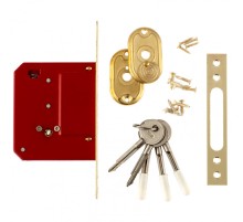 Замок врезной ЗВ-2, цилиндровый Сибртех