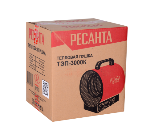 Электрическая теплопушка РЕСАНТА ТЭП-3000К Электрическая теплопушка РЕСАНТА ТЭП-3000К