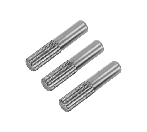 Тиски слесарные BVH-125, 125 мм, поворотные, стальная направляющая, с наковальней //Denzel