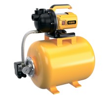 Насосная станция WPS1200-50P, 1200 Вт, напор 45 м, 5000 л/ч, ресивер 50 л, пластик Denzel