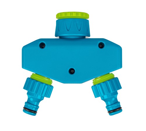 Разветвитель двухканальный, пластиковый Palisad Luxe