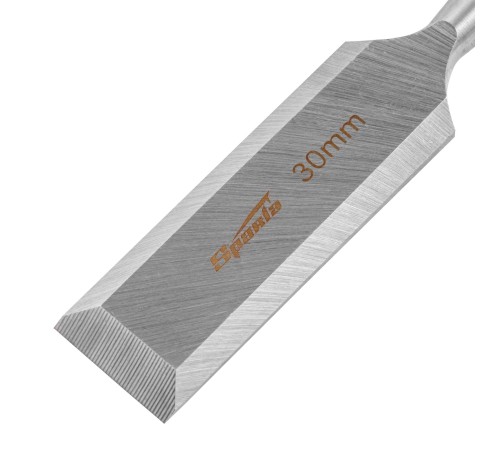 Долото-стамеска 30 мм, деревянная рукоятка// Sparta