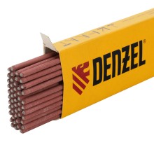 Электроды DER-46, диам. 2,5 мм, 1 кг., рутиловое покрытие Denzel Электроды DER-46, диам. 2,5 мм, 1 кг., рутиловое покрытие Denzel