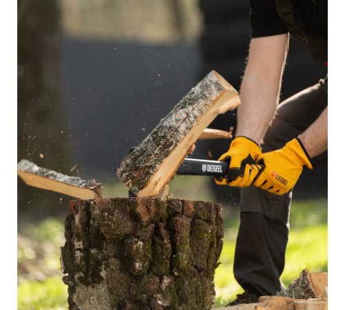 Топор-колун, F5, 1100 гр, двухкомпонентная рукоятка, 500 мм// Denzel