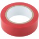 Изолента ПВХ самозатухающая 19 мм х 0,13 мм х 10 м ( красная ) FIT IT
