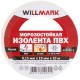 Изолента ПВХ самозатухающая WILLMARK  19 мм х 0,15 мм х 10 м  ( белая ) CHINA