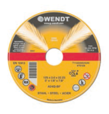 Отрезные круги G-Wendt Power по стали