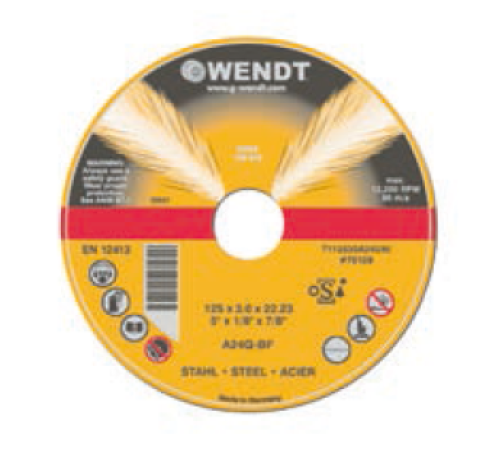 Отрезные круги G-Wendt Power по стали