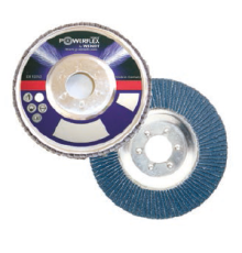 Лепестковые тарельчатые круги G-Wendt Powerflex Корунд Циркония с алюминиевой тарелкой (244112)