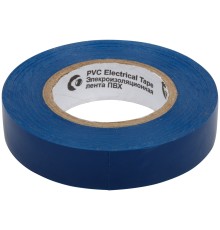Изолента ROLLIX ПВХ 15 мм x 0,15 мм х 20 м, синяя РОС
