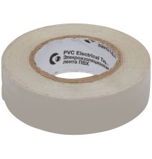 Изолента ROLLIX ПВХ 19 мм x 0,15 мм х 20 м, белая РОС