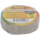 Изолента ROLLIX ПВХ 19 мм x 0,15 мм х 20 м, белая РОС