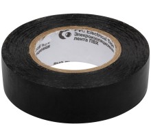 Изолента ROLLIX ПВХ 19 мм x 0,15 мм х 20 м, черная РОС