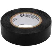 Изолента ROLLIX ПВХ 19 мм x 0,15 мм х 20 м, черная РОС