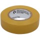 Изолента ROLLIX ПВХ 19 мм x 0,15 мм х 20 м, желтая РОС