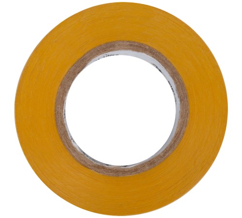 Изолента ROLLIX ПВХ 19 мм x 0,15 мм х 20 м, желтая РОС